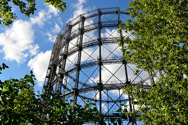 EUREF Campus old gasometer on EUREF Campus