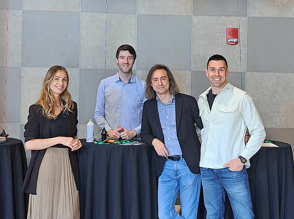 The Cariqa team: Tamara Ciullo (Co-Founder and CCO), Stefano Bonetta (Co-Founder and CTO), Issam Tidjani (Co-Founder and CEO), Mario La Pergola (COO and CFO) The Cariqa team: Tamara Ciullo (Co-Founder and CCO), Stefano Bonetta (Co-Founder and CTO), Issam Tidjani (Co-Founder and CEO), Mario La Pergola (COO and CFO)