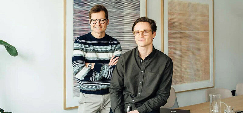 Hands on: Taktile founders Maximilian Eber and Maik Taro Wehmeyer Maximilian Eber (l.) and Maik Taro Wehmeyer founded Taktile in 2020.