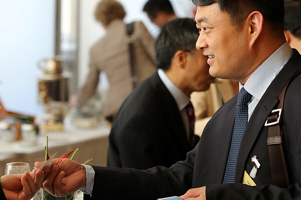 Asian business in Berlin Business Meeting at Asia Pacific Week in Berlin