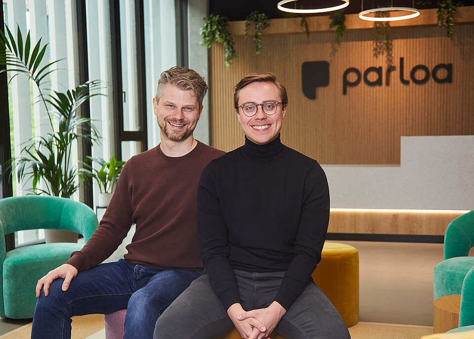 Parloa co-founders Stefan Ostwald and Malte Kosub