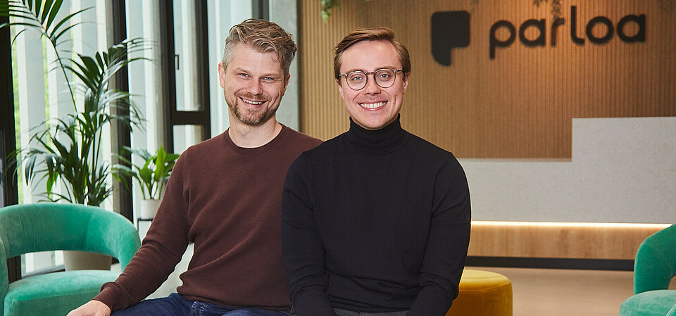 Parloa co-founders Stefan Ostwald and Malte Kosub Parloa co-founders Stefan Ostwald and Malte Kosub
