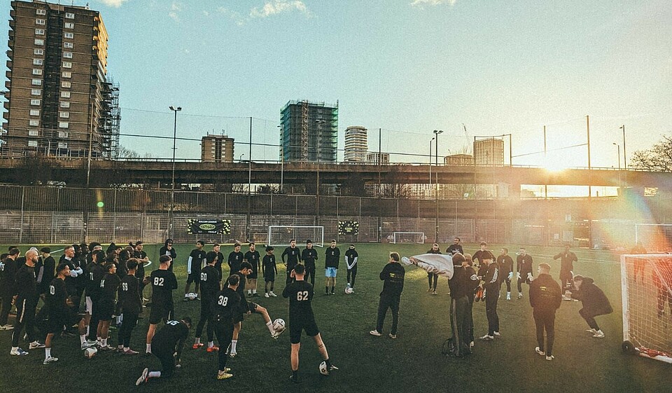 In December Baller League UK held the first football trial in London In December Baller League UK held the first football trial in London