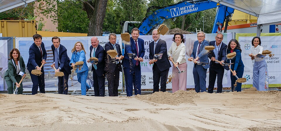 Groundbreaking ceremony for BC GCT