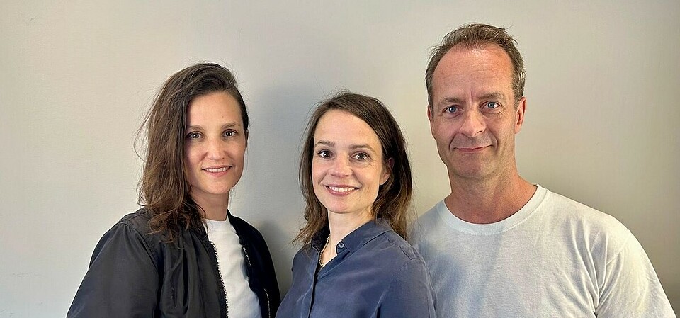 Evela Health Co-founders Dr. Valerie Kirchberger, Eva-Maria Meijnen, Dr. Cornelius Remschmidt