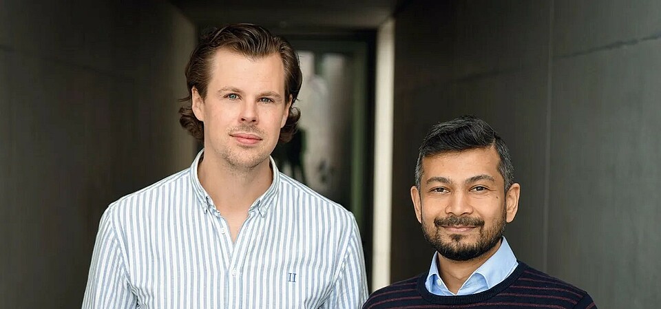 Niklas Weidmann and Narayan Venkatesh, co-founders and managing directors of Tilla Niklas Weidmann and Narayan Venkatesh, co-founders and managing directors of Tilla