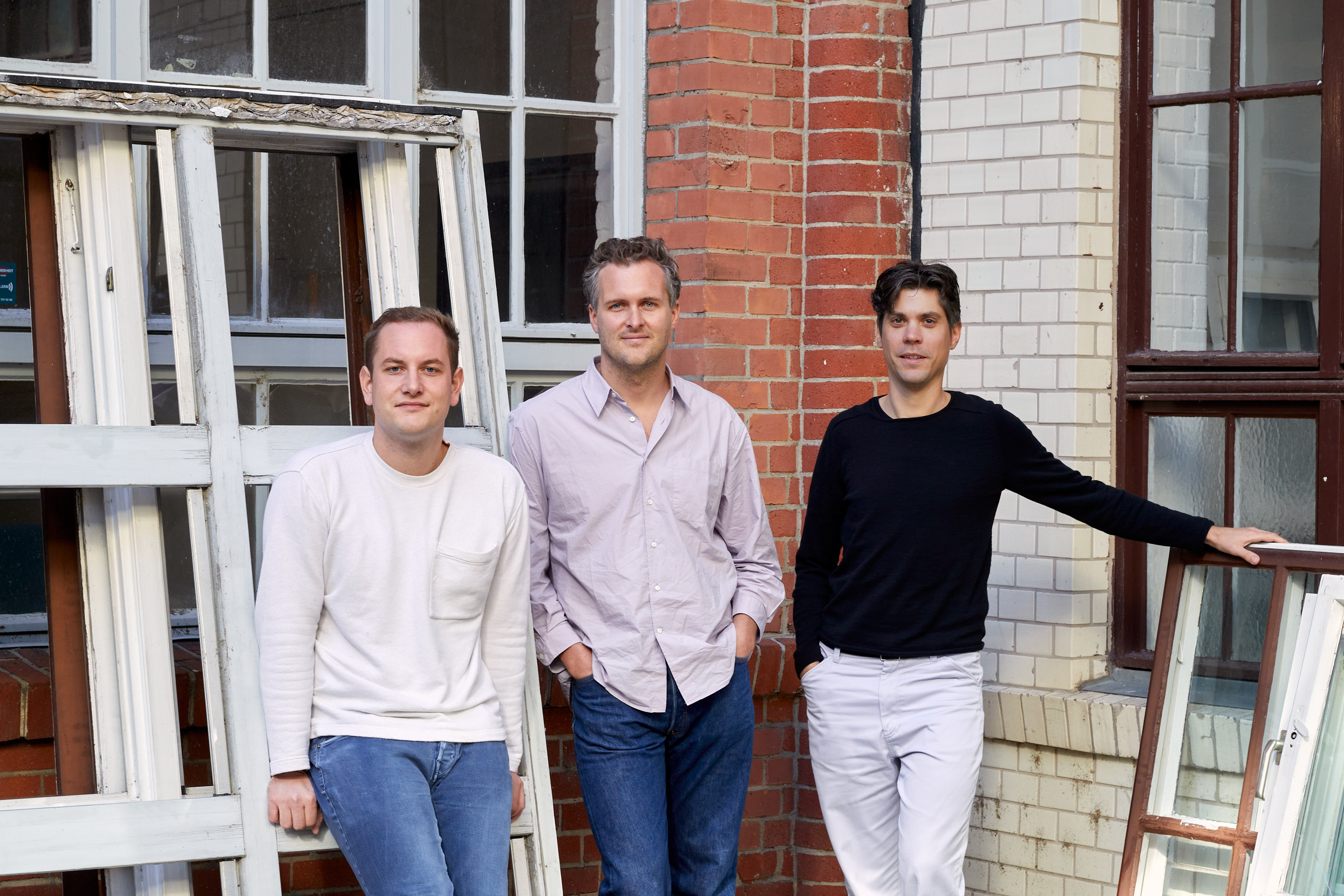 The Enter founders: Max Schroeren, Justus Menten, and Alex Müller The Enter founders: Max Schroeren, Justus Menten, and Alex Müller